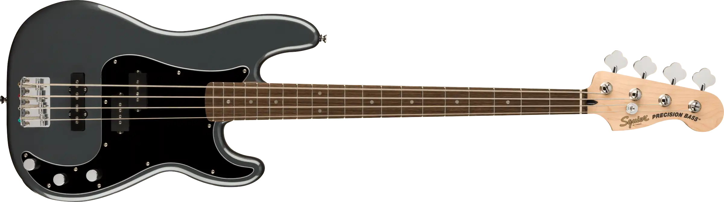 Squier Affinity Series™ Precision Bass® PJ Laurel Fingerboard Charcoal Frost Metallic